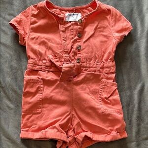 Old Navy Coral Jumpsuit Romper